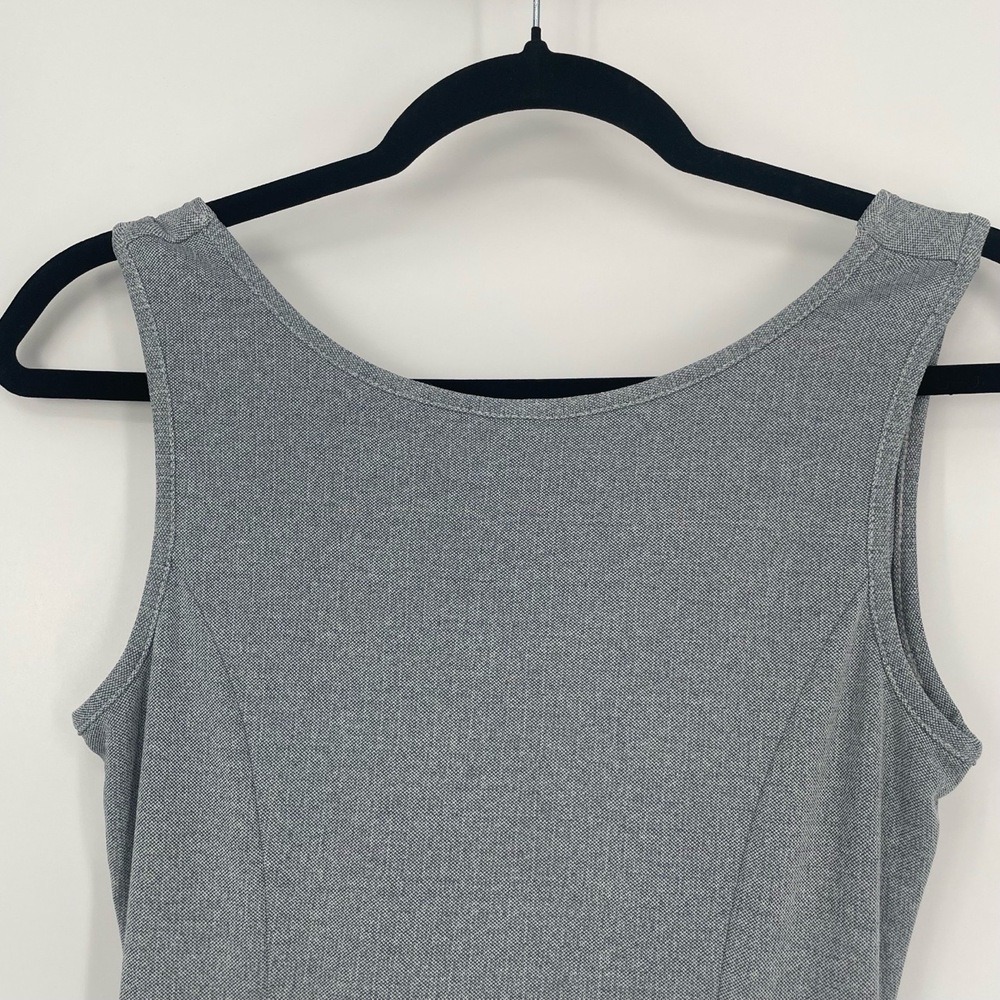 Royal Robbins Women's Gray Sleeveless Quiet Luxury Knot A-Line Dress Size XS - Picture 7 of 12